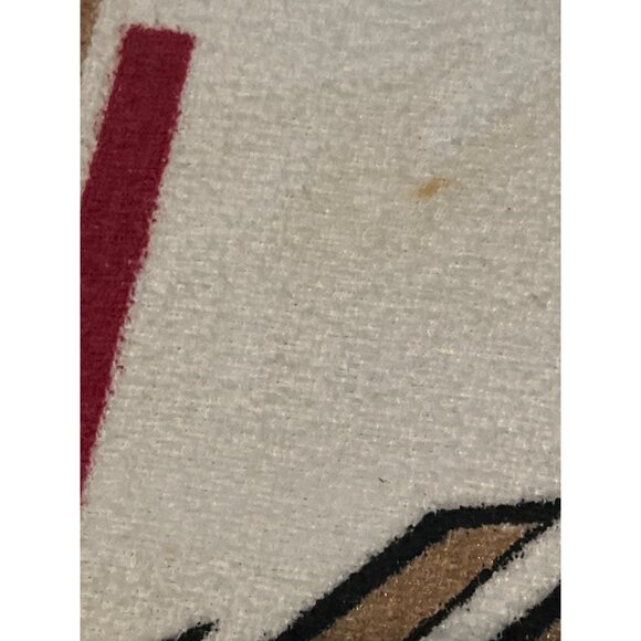 Vintage Winston Beach Towel Retro Graphic Soft Cotton Blend Usa Made - Picture 4 of 8